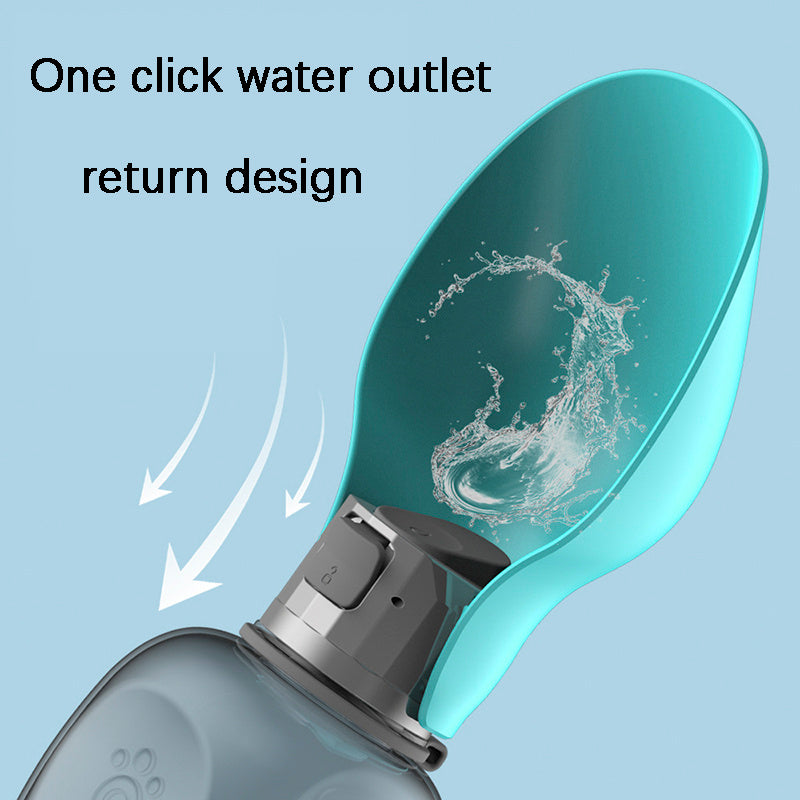 Leakproof Pet Foldable Drinking Bowl Golden Retriever Outdoor Walking Supplies Pet Products