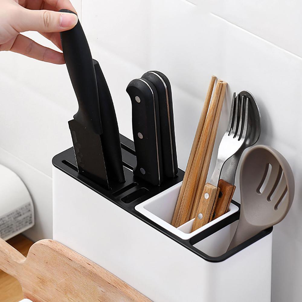 Kitchen Knife Plastic Storages Racks For Kitchen Convenience Cabinet Kitchen Gadgets