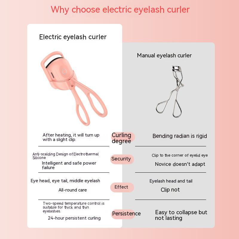 Eye Lash Long Lasting Eyelashes Curls Thermal Eyelash Curler Makeup Tools Heated Eyelash Curlers,