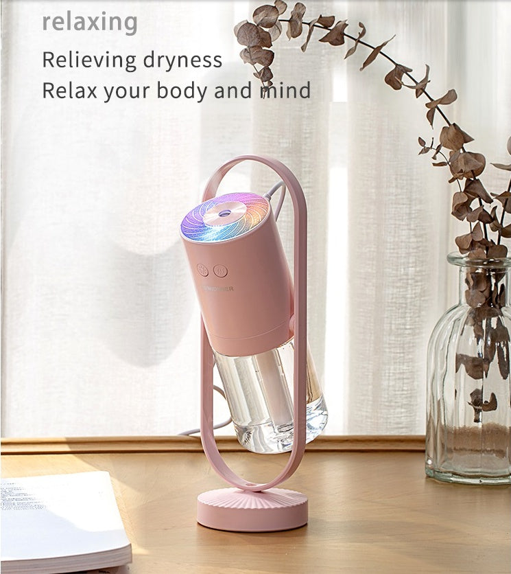 Magic Shadow USB Air Humidifier With Projection Night Lights Ultrasonic Car