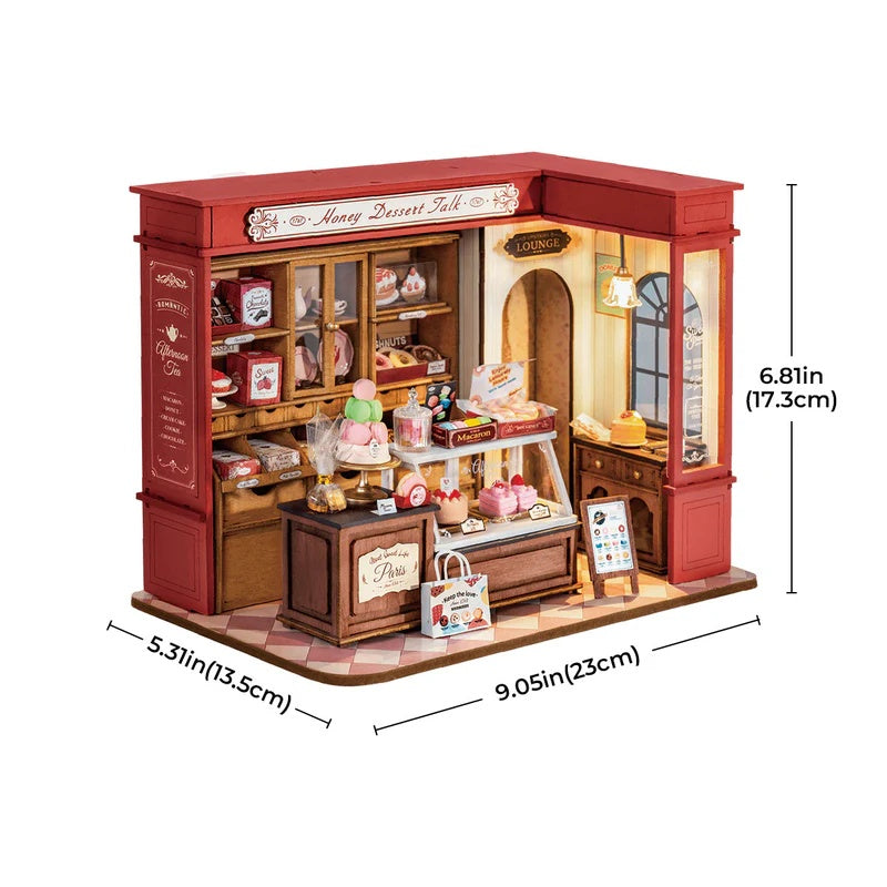 Rolife Honey Dessert Talk DIY Miniature House, Only Supports TK And Independent Sites