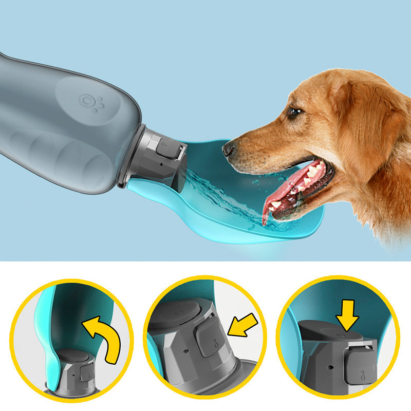 Leakproof Pet Foldable Drinking Bowl Golden Retriever Outdoor Walking Supplies Pet Products