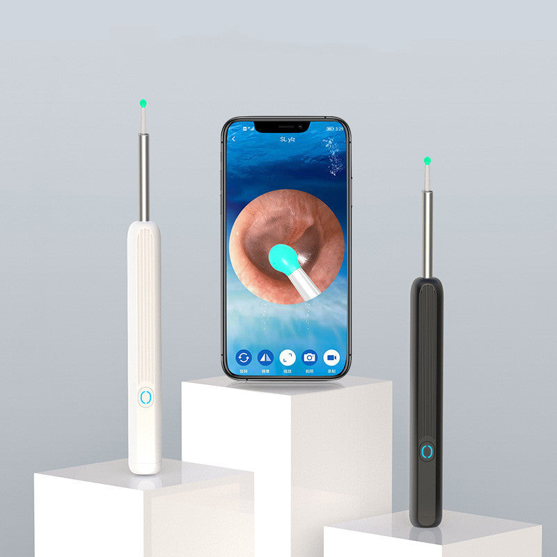 Ear Cleaner  Camera LED Light Wireless Ear Endoscope Ear Cleaning Kit For I-phone