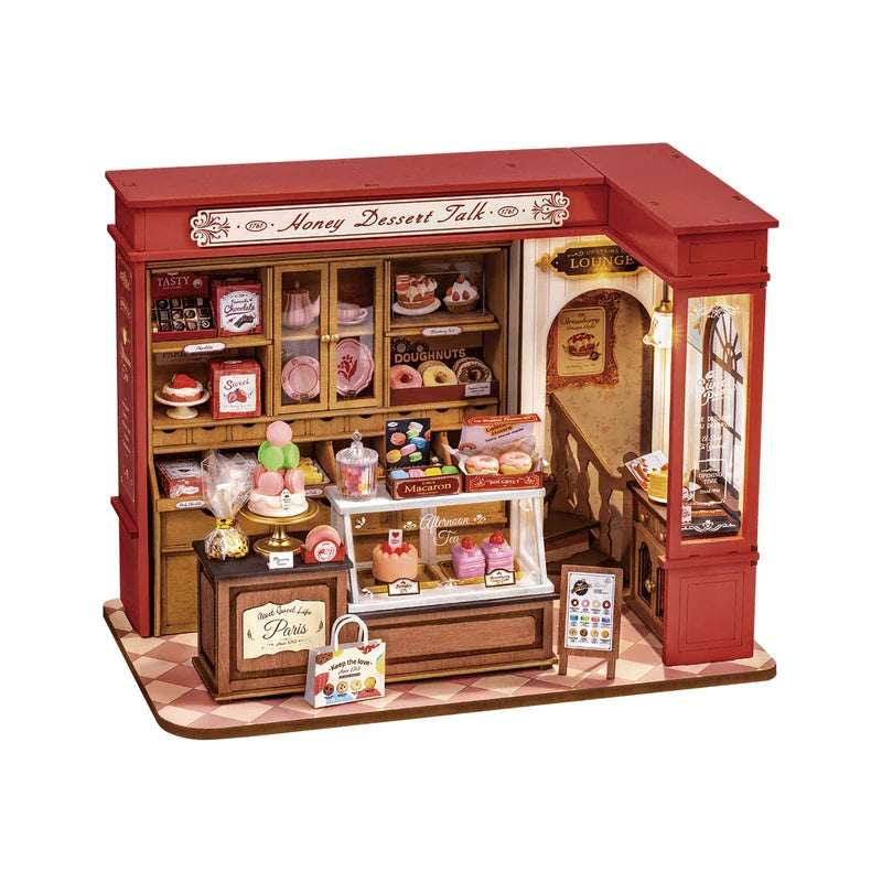 Rolife Honey Dessert Talk DIY Miniature House, Only Supports TK And Independent Sites