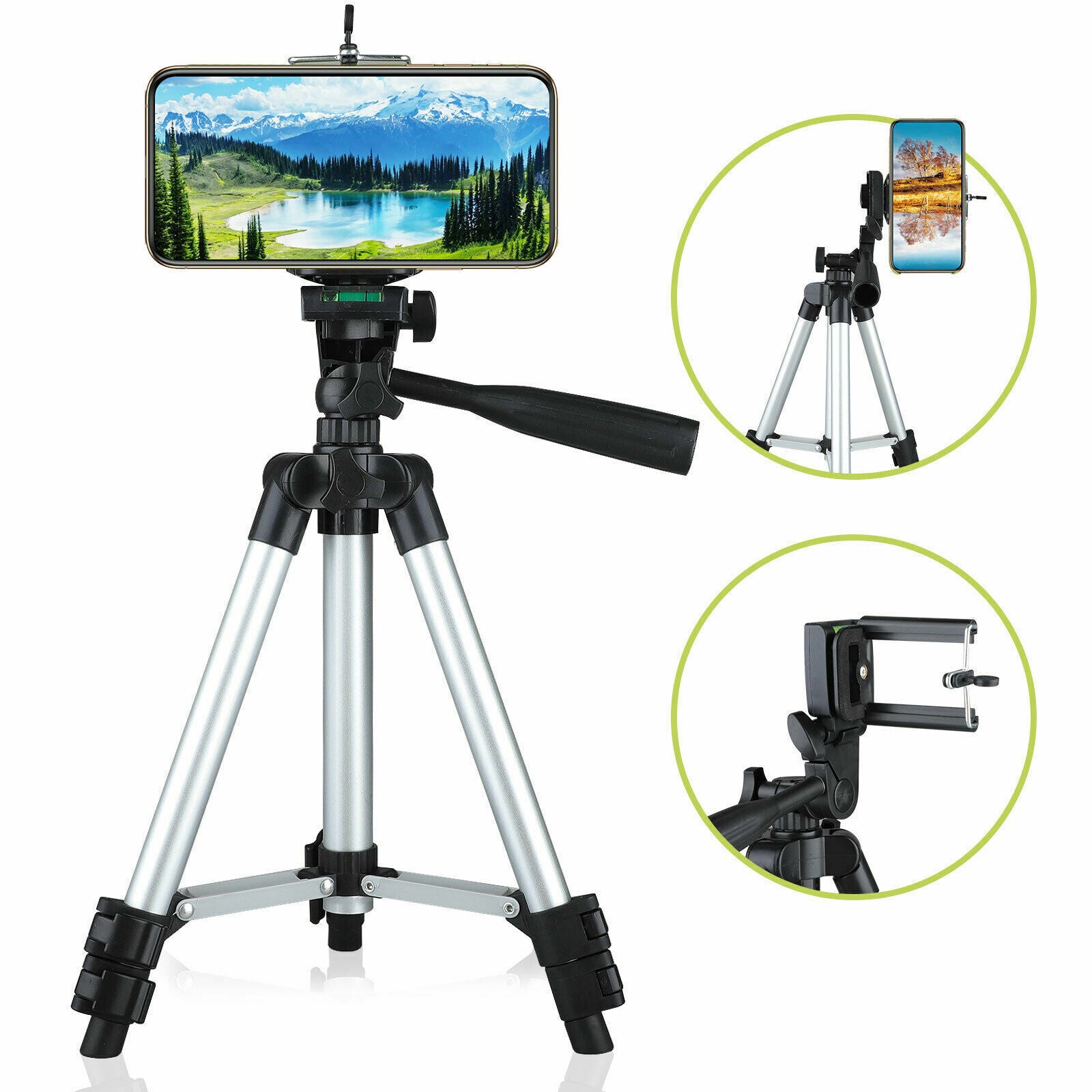 Professional Camera Tripod Stand Holder Mount For Cell Phone,
