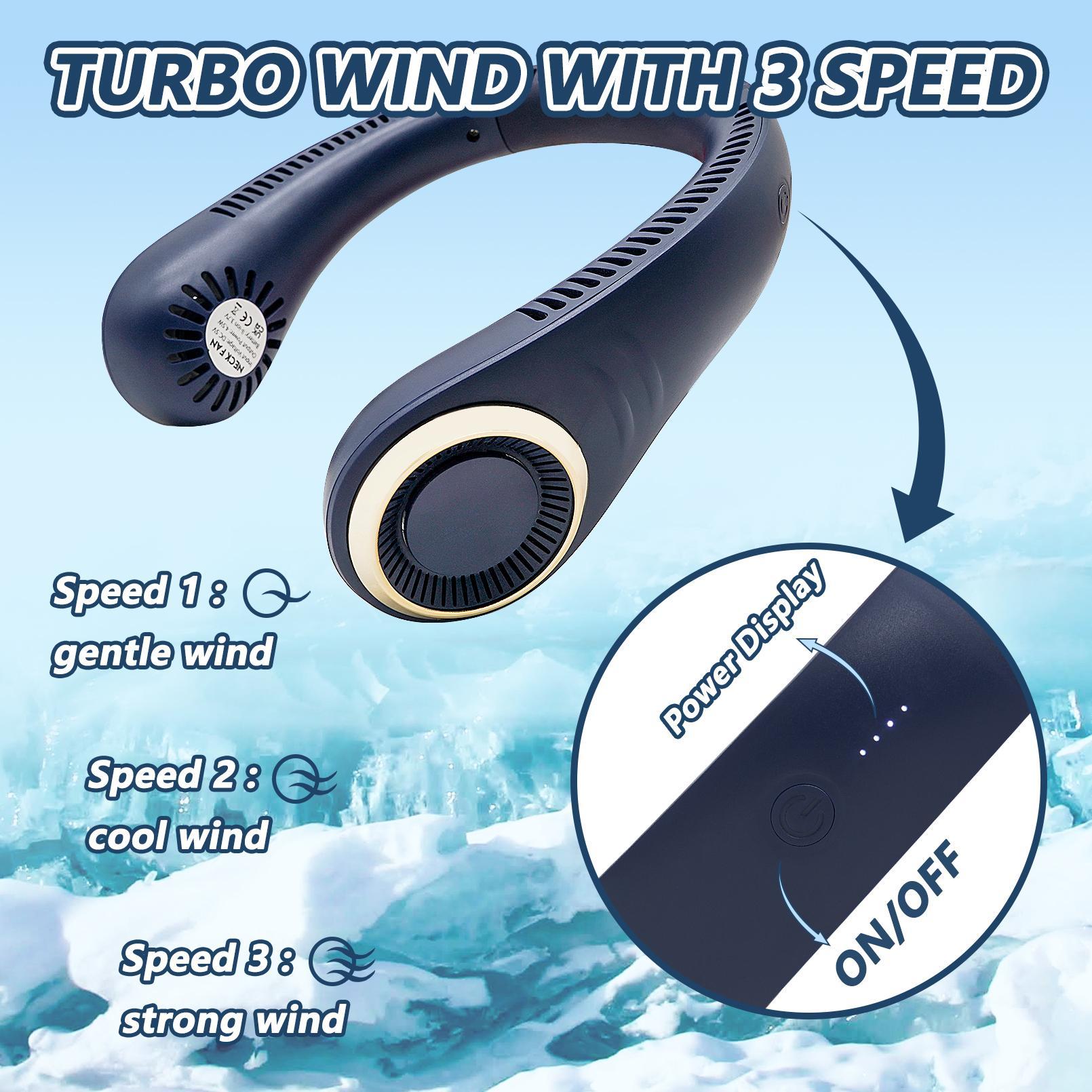Turbo Neck-hanging Fan