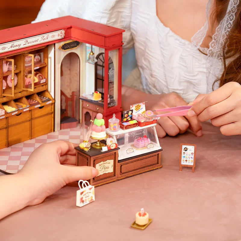 Rolife Honey Dessert Talk DIY Miniature House, Only Supports TK And Independent Sites