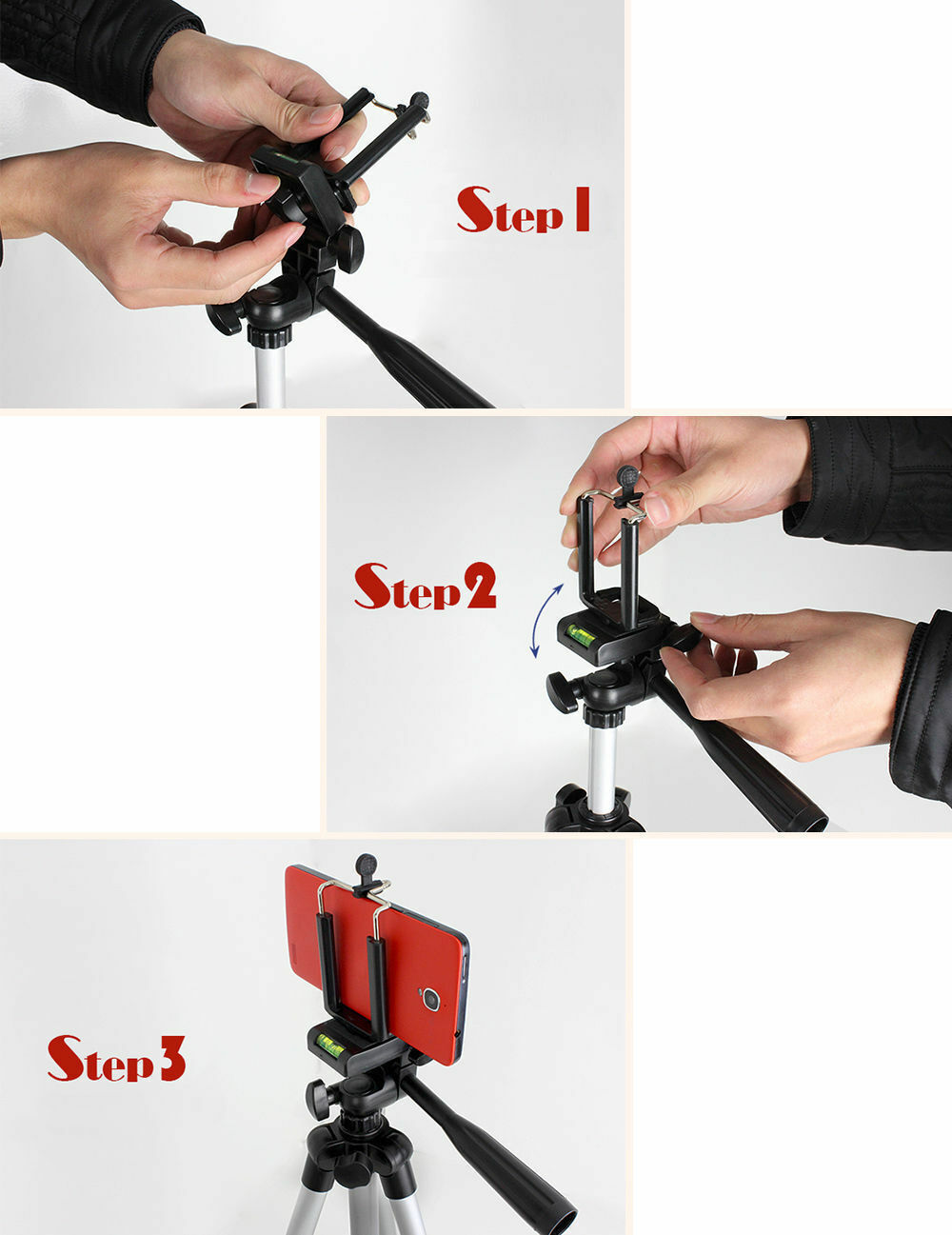Professional Camera Tripod Stand Holder Mount For Cell Phone,